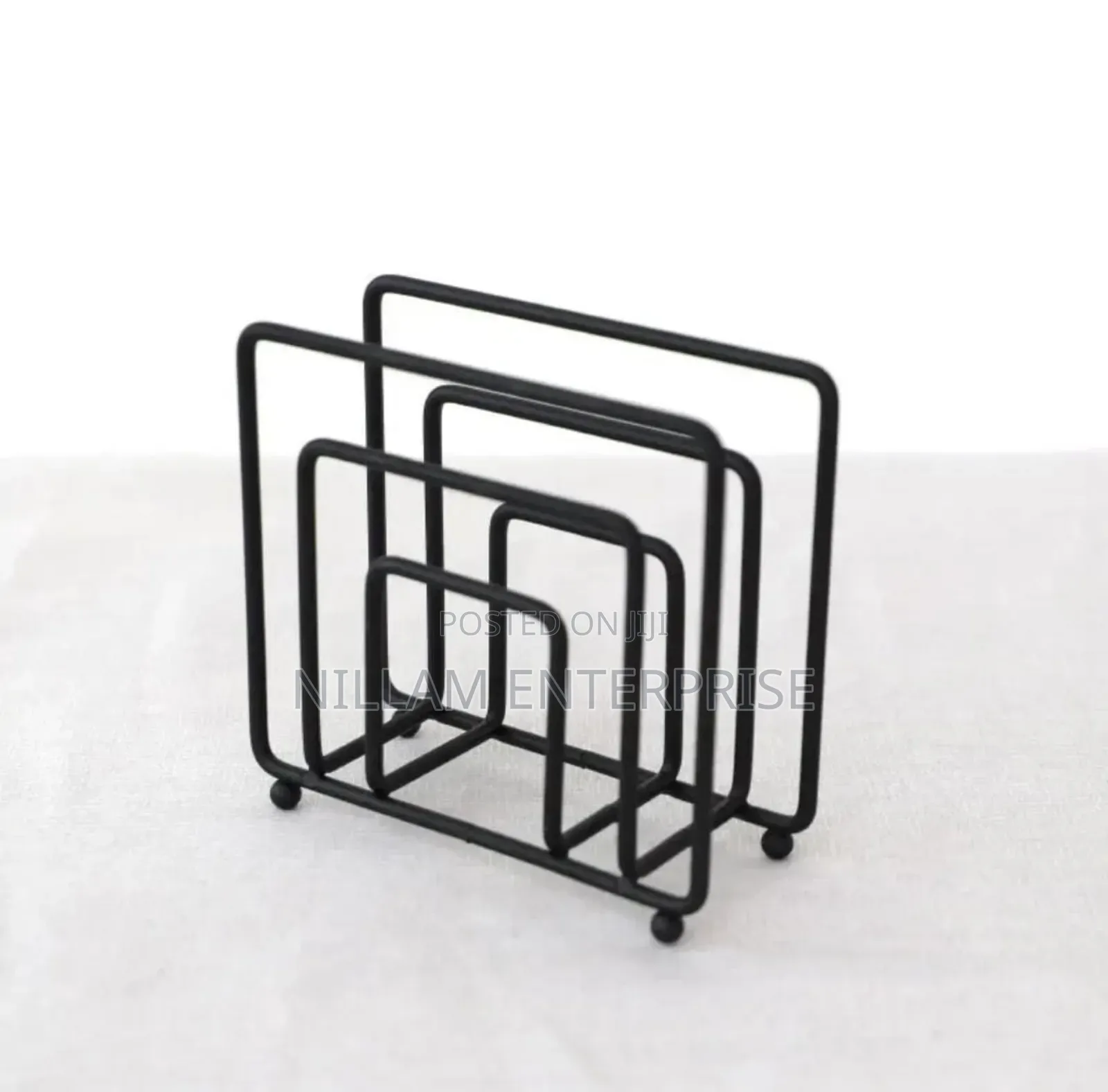 Luxury Heavy Metallic Serviette Holder.