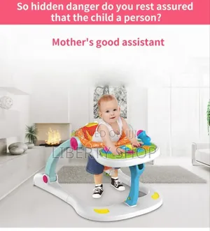 4 in 1 Multi Functional Baby Walker