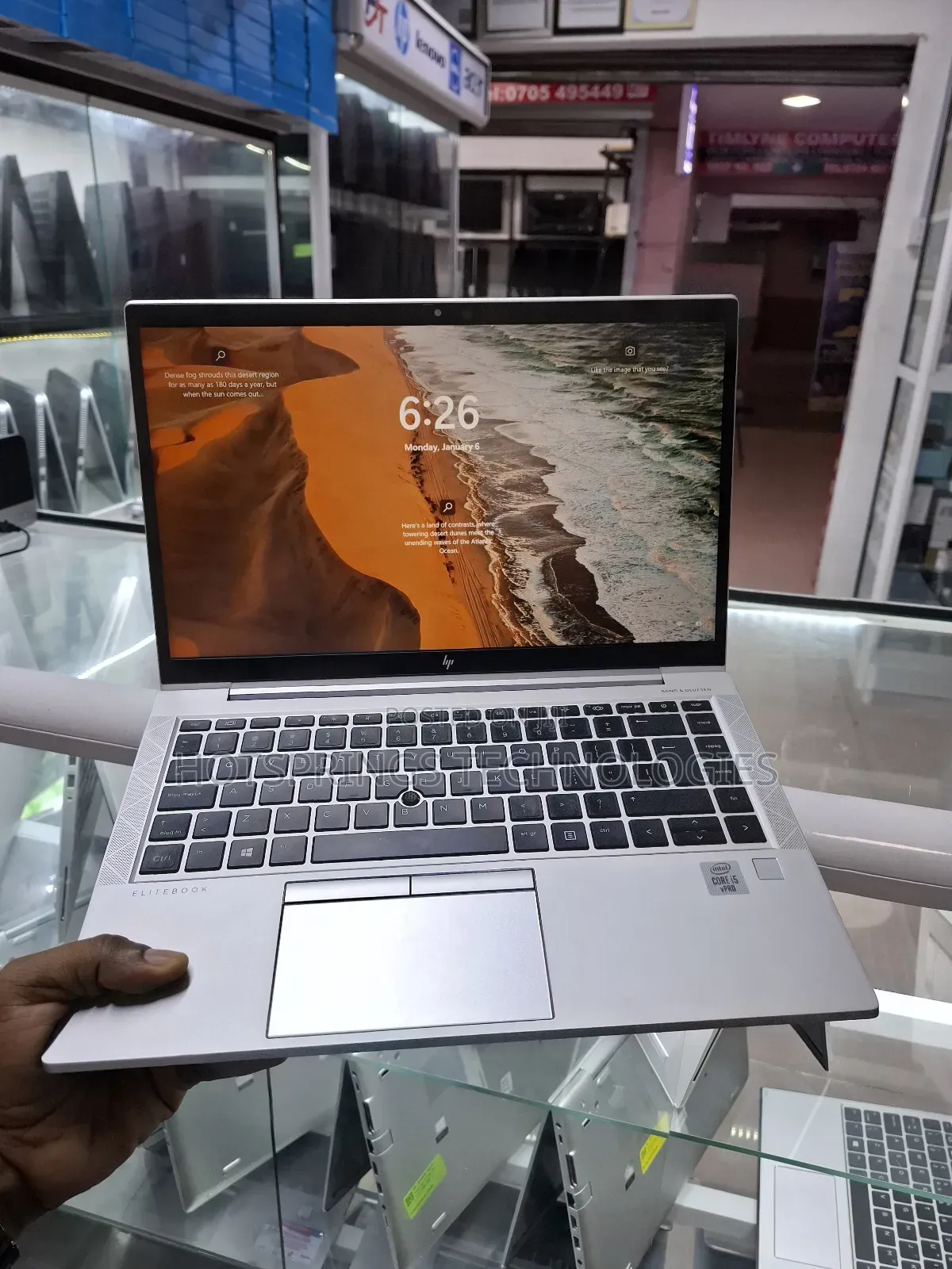 Laptop HP EliteBook 840 G7 16GB Intel Core I5 SSD 256GB
