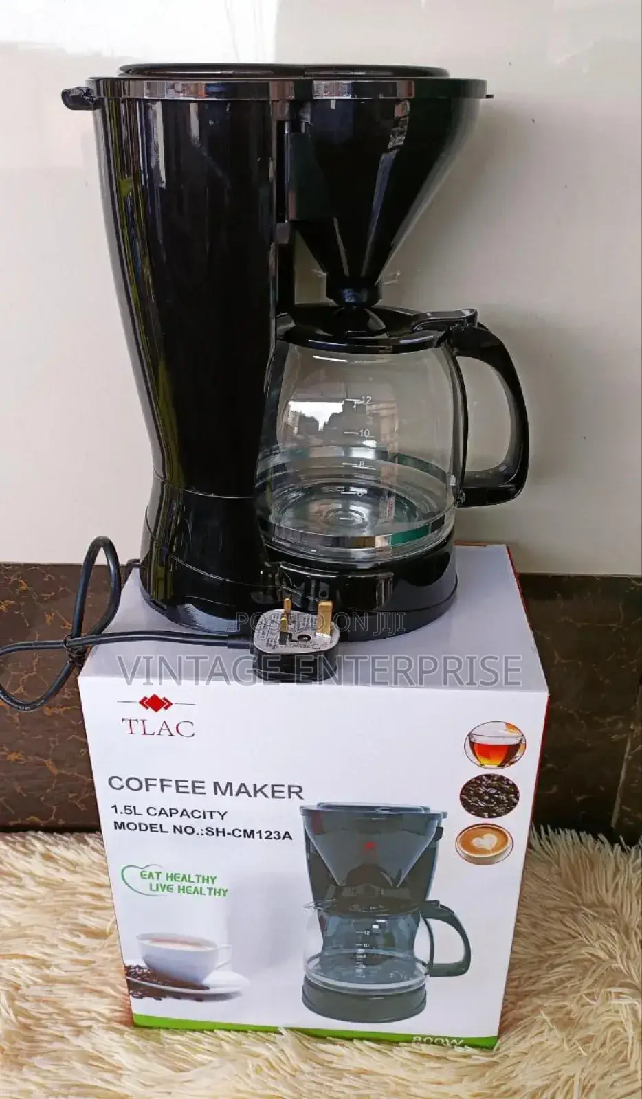 Tlac Coffee Makers 1.5litres