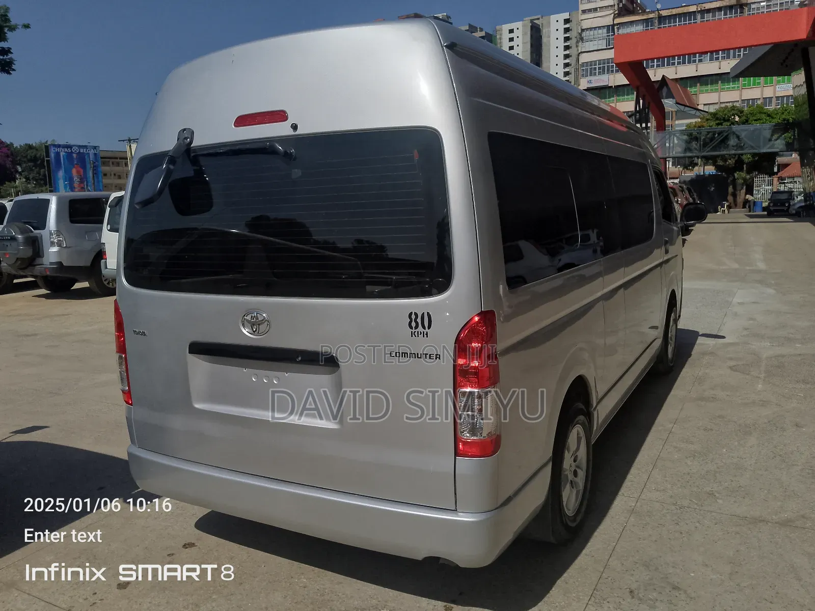 Toyota HiAce 2017 Silver