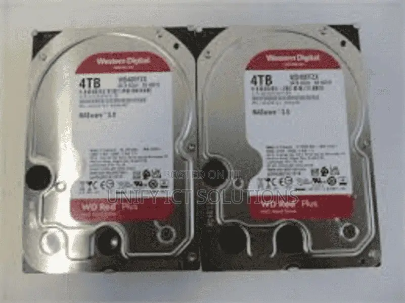 Western Digital 4TB WD Red Plus NAS Internal Hard Drive HDD