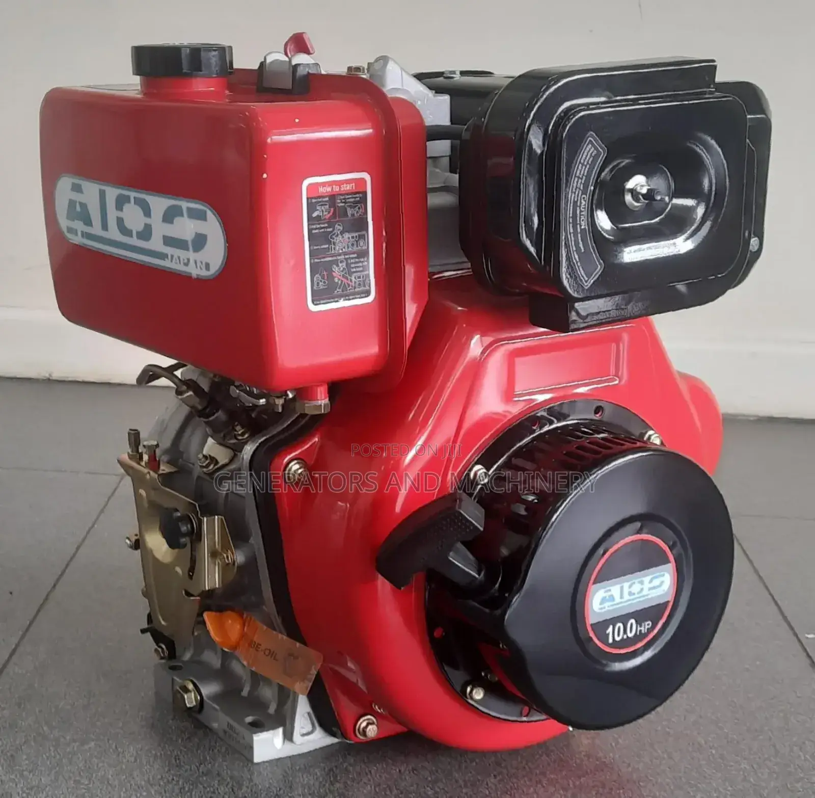 10hp Diesel Engine Air Cooled 
