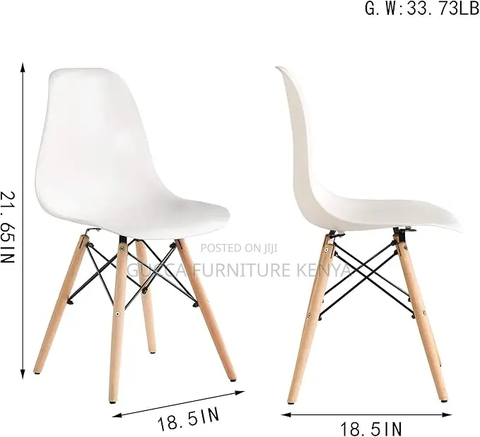 Home Chairs: Modern Style Classic Plastic Dining Chair