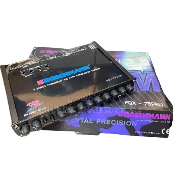 7 Bands New Boschmann Music Equalizer EQX 75pro