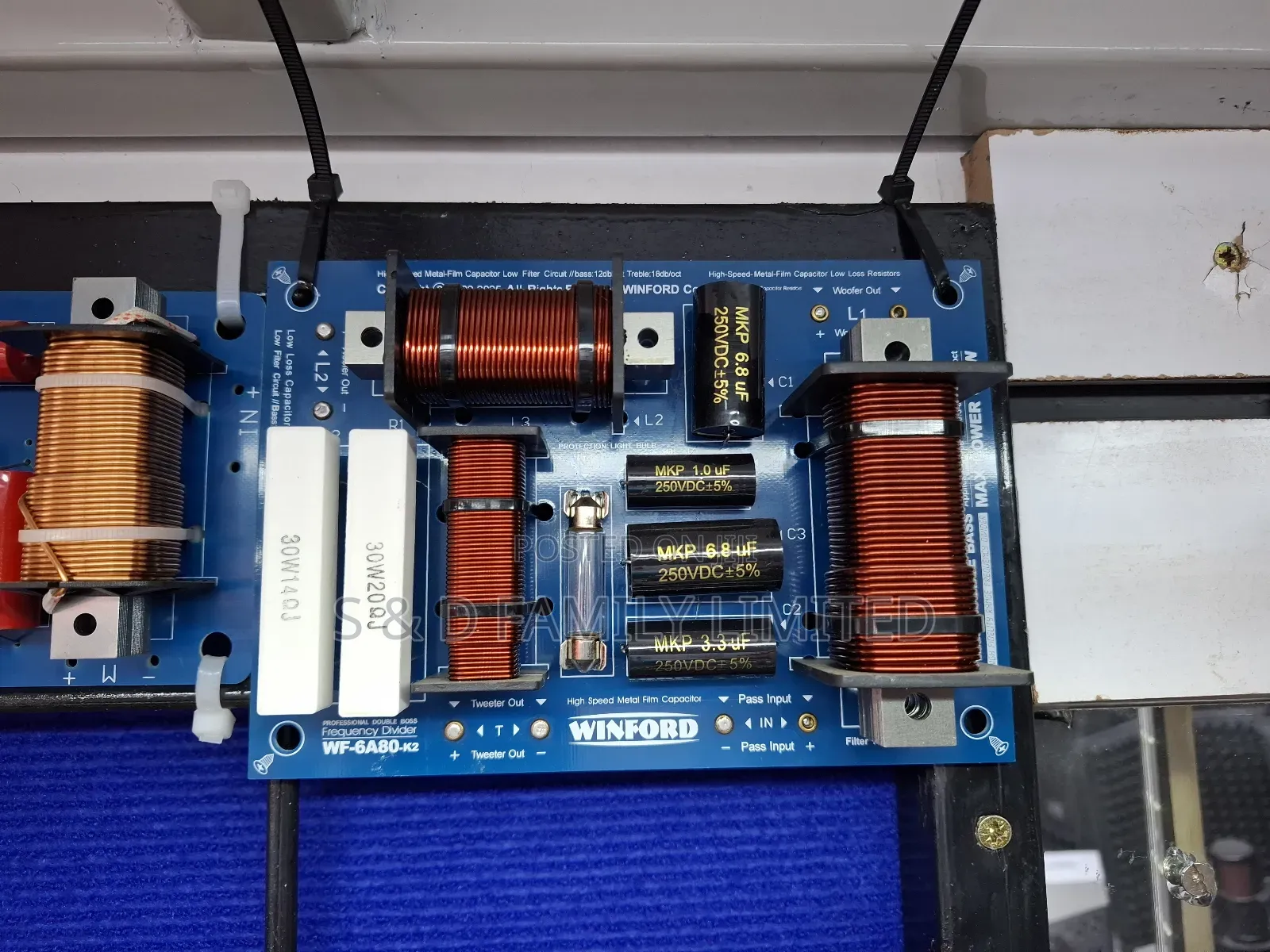 Winford WF-6A80 3 Way Crossover