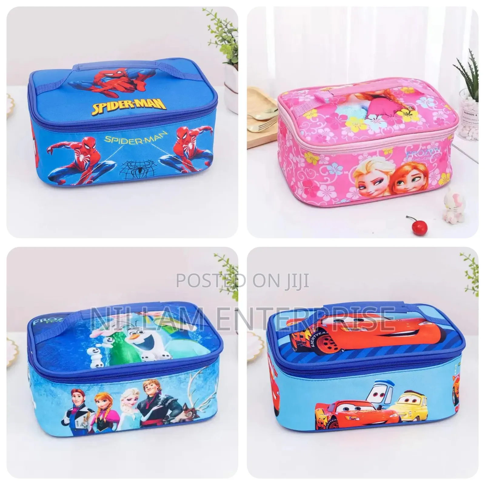 Cute Disney Cartoon Kids Lunch Box Bag