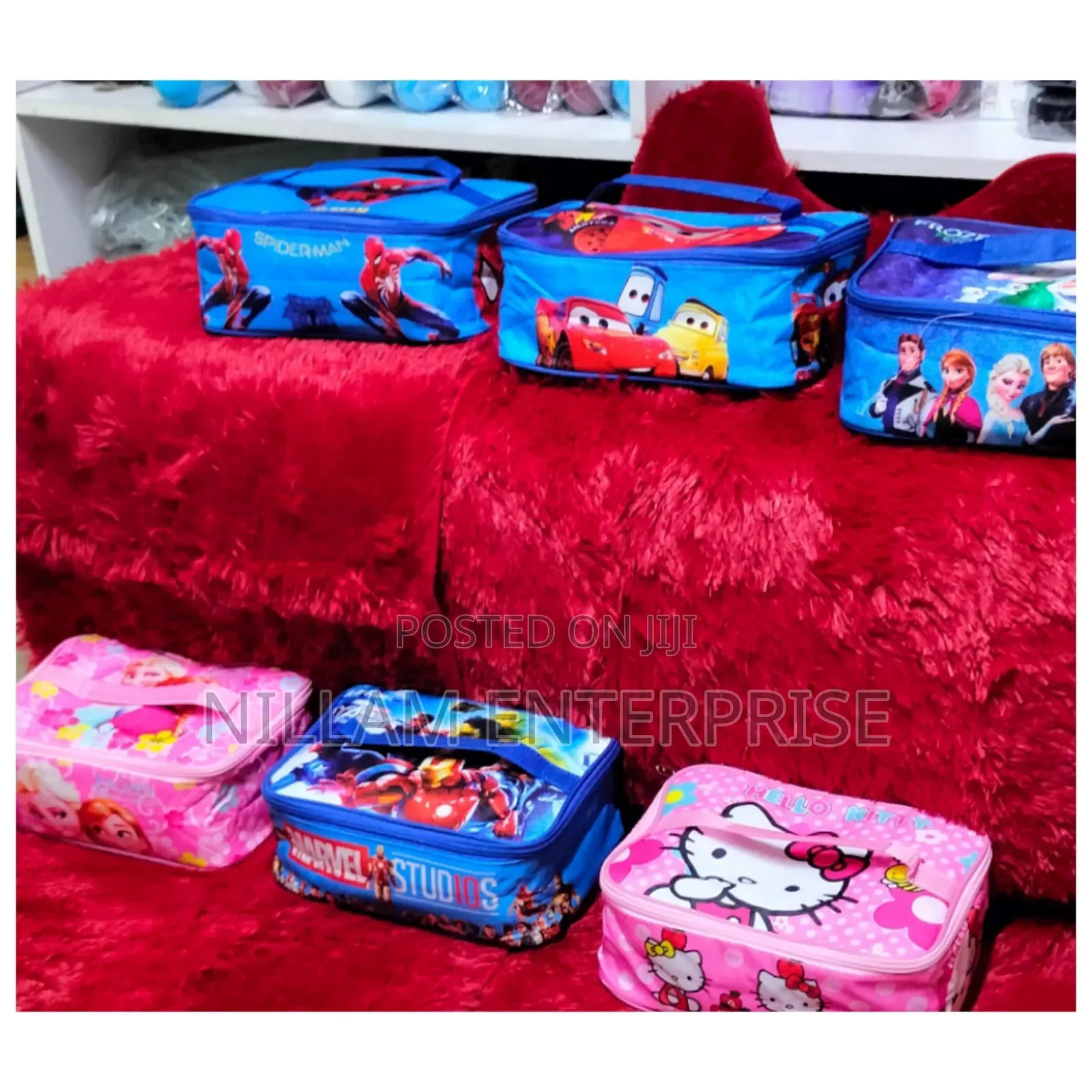 Cute Disney Cartoon Kids Lunch Box Bag