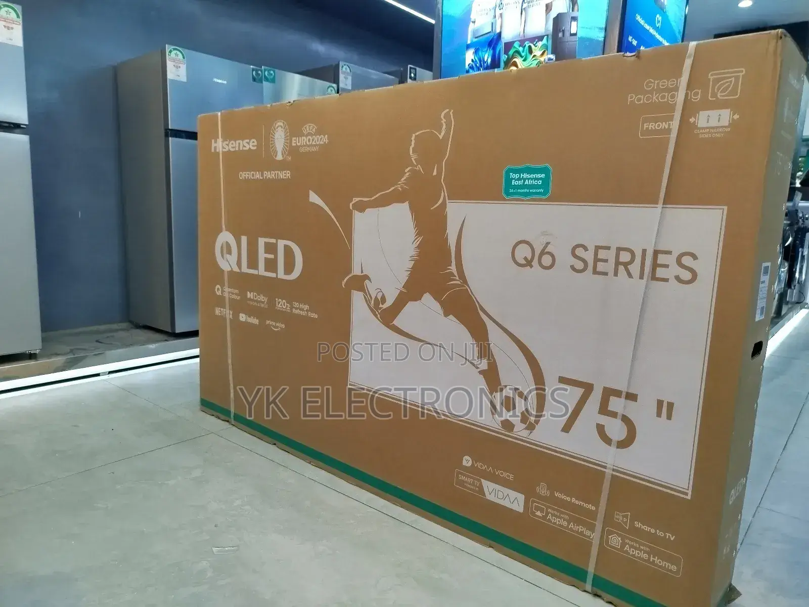 Hisense 75 Inch Tv Qled Q6 Series 75q6n