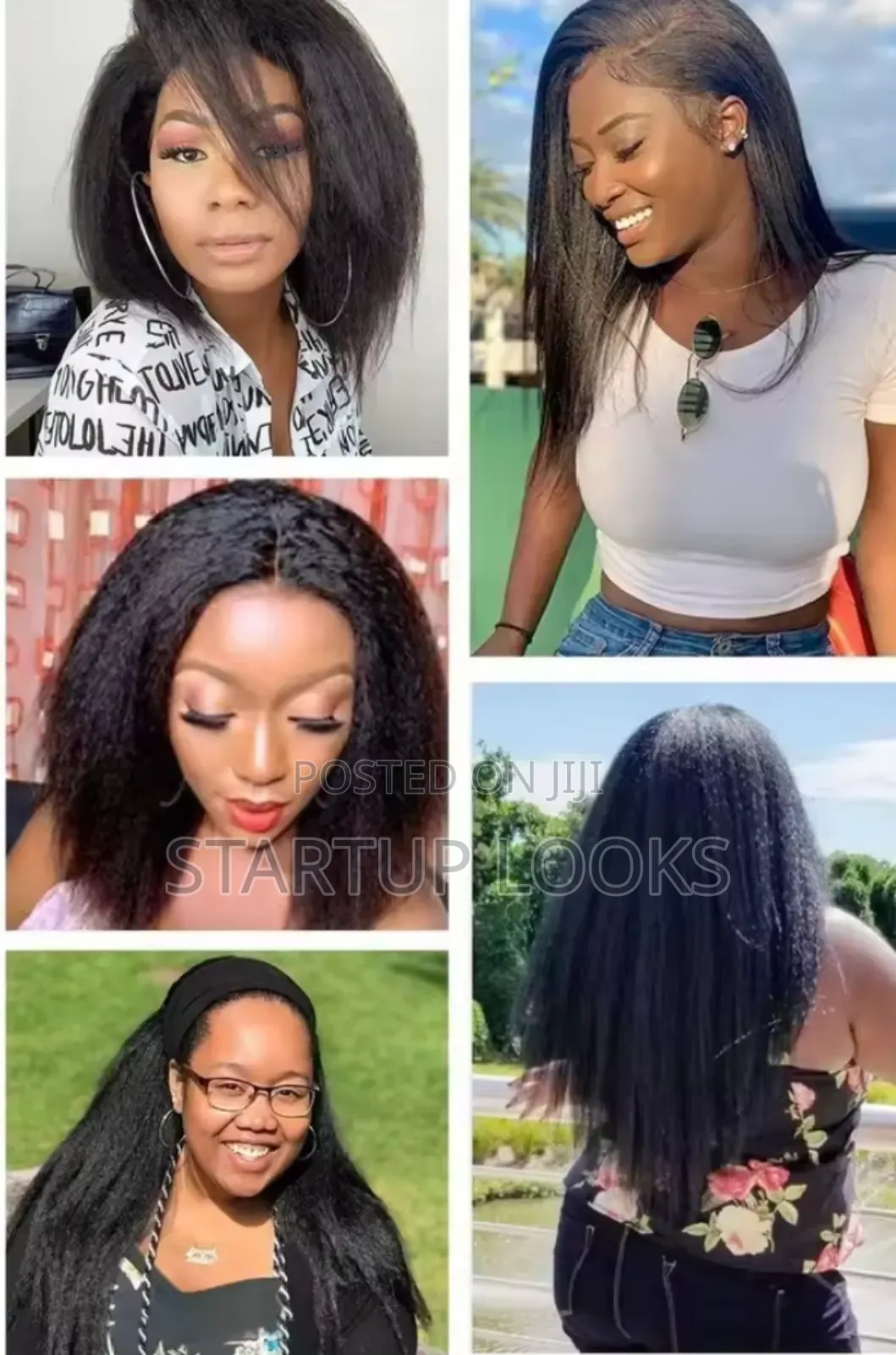 Yaki Straight Human Hair 13 by 4 Wig Human Hair