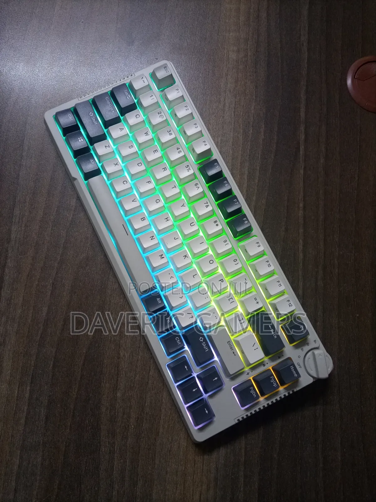 Rk H81 Tri-Modes 75% Gasket Mount RGB Mechanical Keyboard