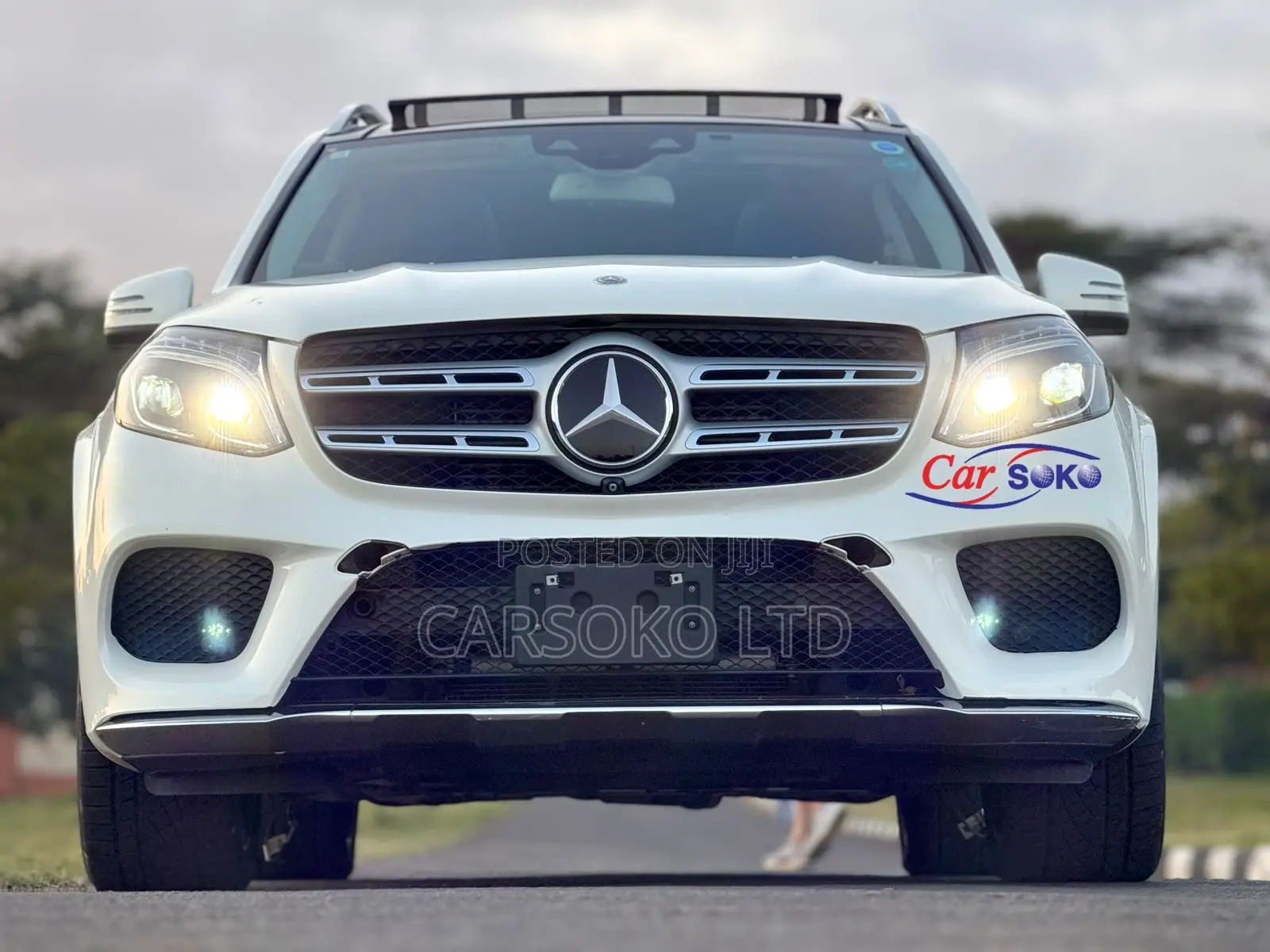 Mercedes-Benz GLS-Class 2018 White