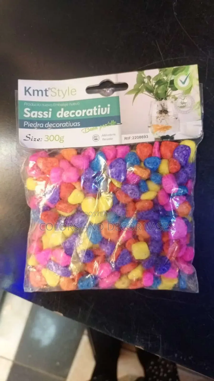 Coloured Decorative Stones 300g