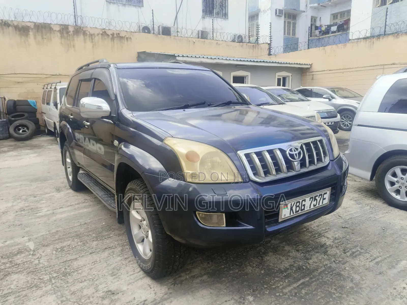 Toyota Land Cruiser Prado 2008 Black