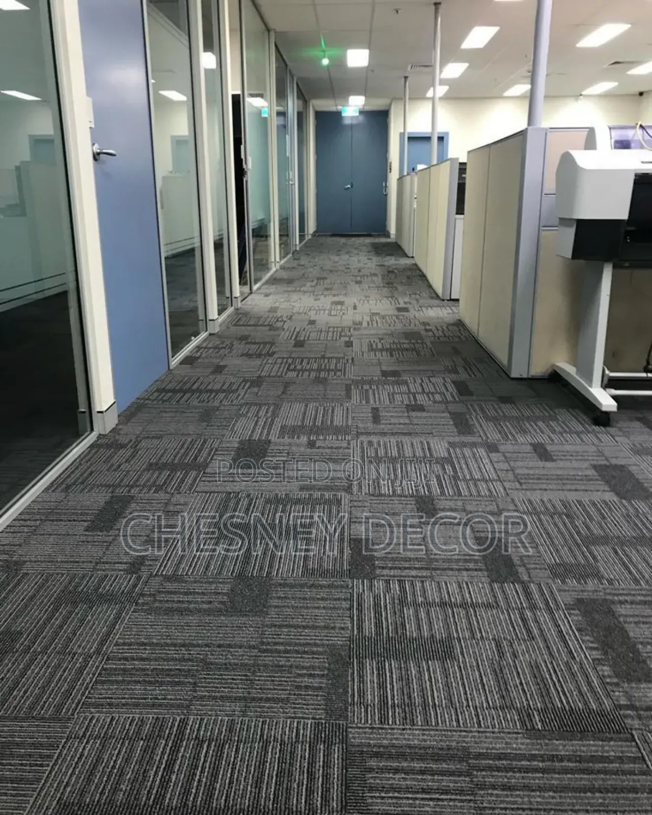Fresh Look Office With Tiled Carppet