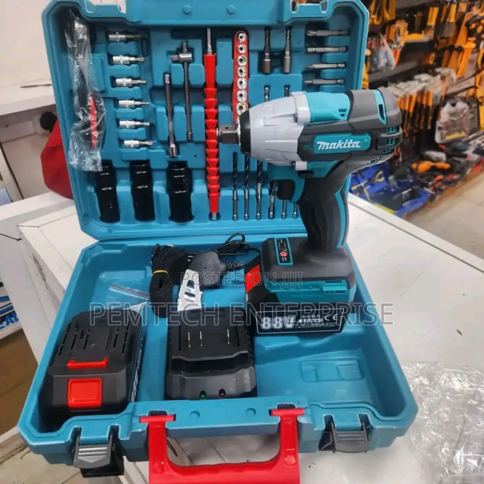 Heavy Duty Cordless Drill and Wrench Set