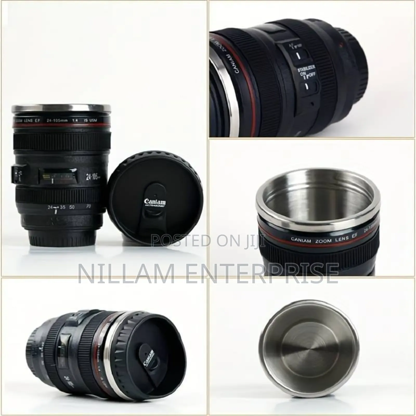 *Camera Lens Mug