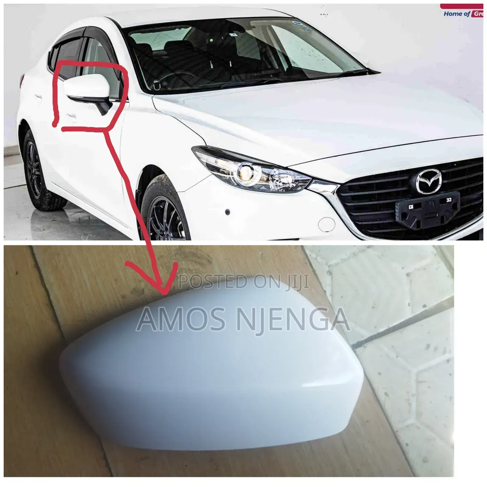 Mazda Axela Side Mirror Cover