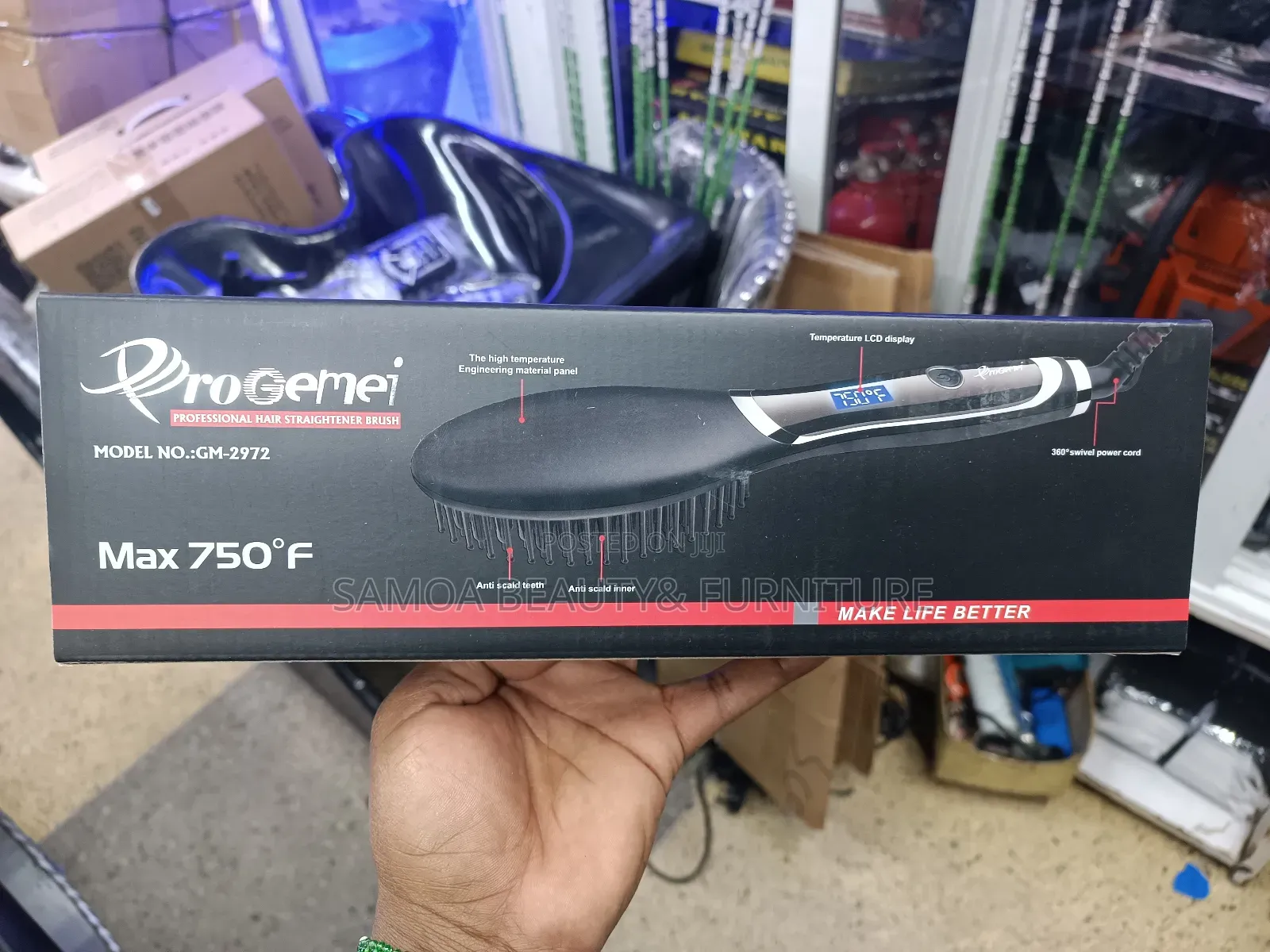 Hair Straightener Brush