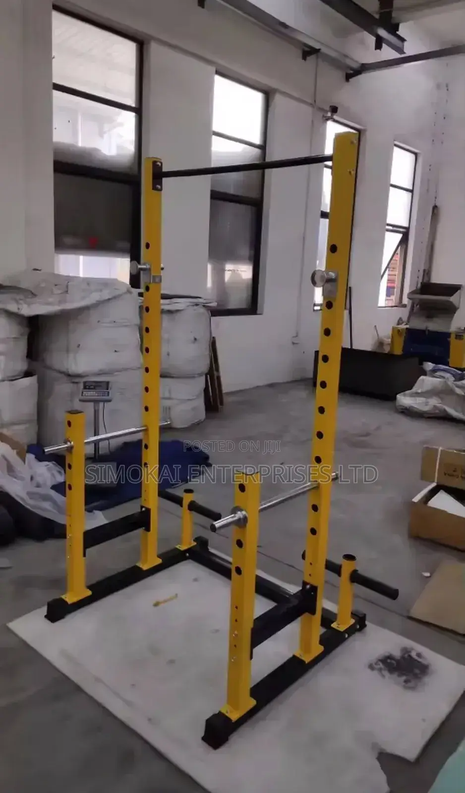 Multi Purpose Power Rack, Bench Press And Pull Up Bar
