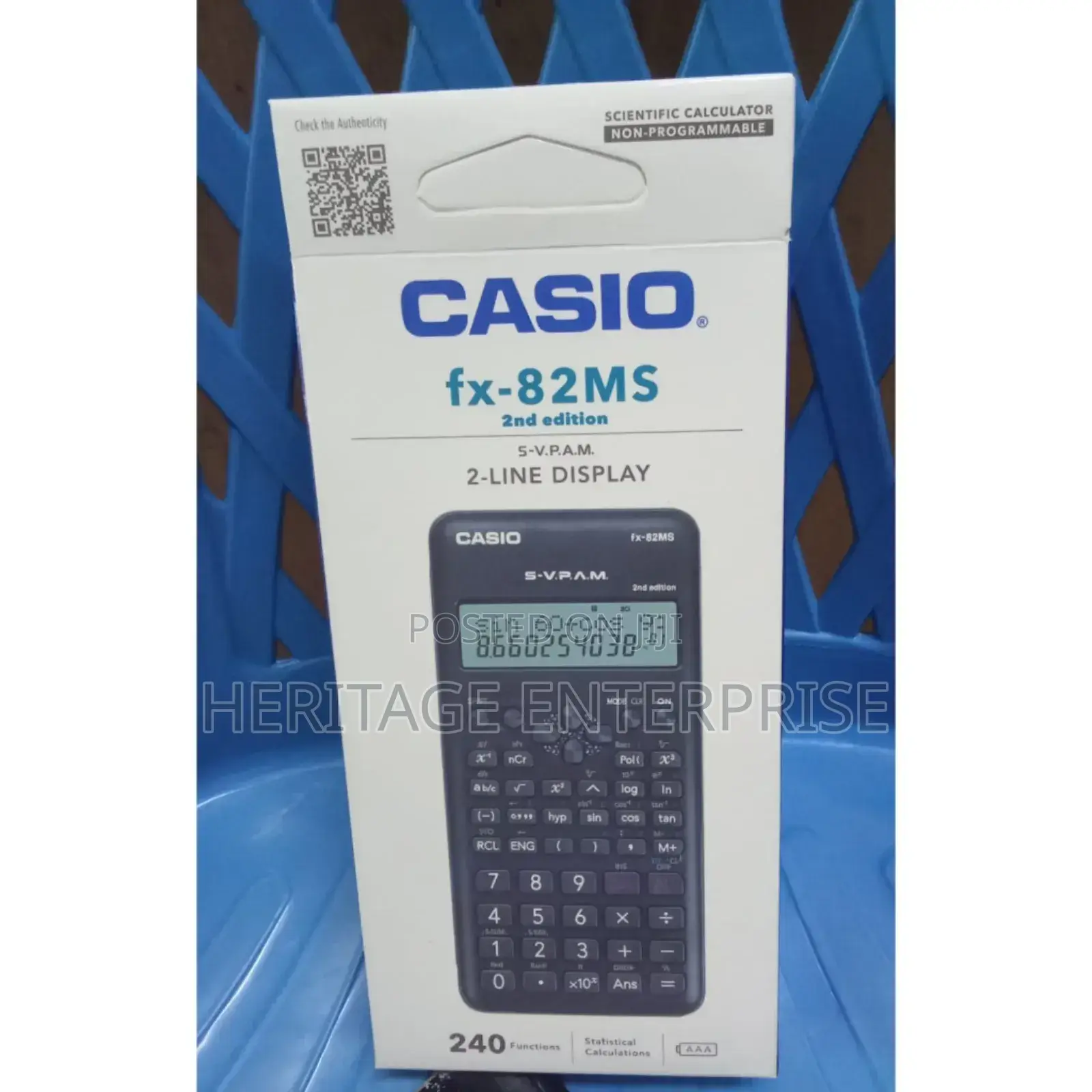 Calculator Fx 82ms Casio
