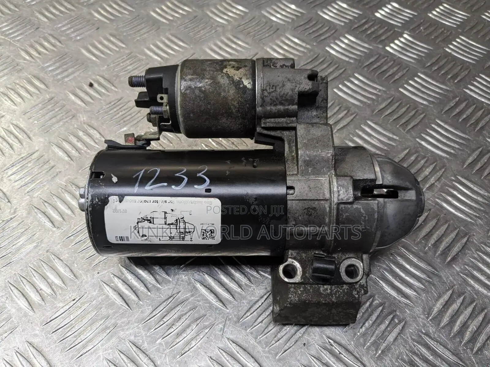 BMW X5 E70 X6 E71 F13 F01 N57N Starter Motor 3.0D 8570382