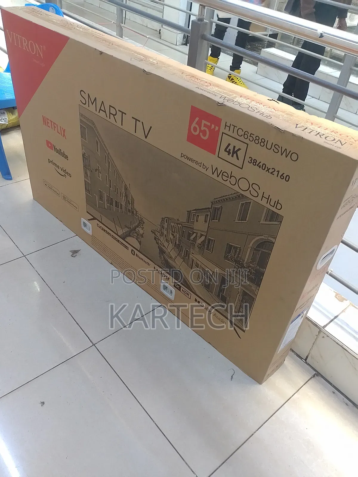Vitron 65 Inch Htc6588uswo Uhd Smart Tv