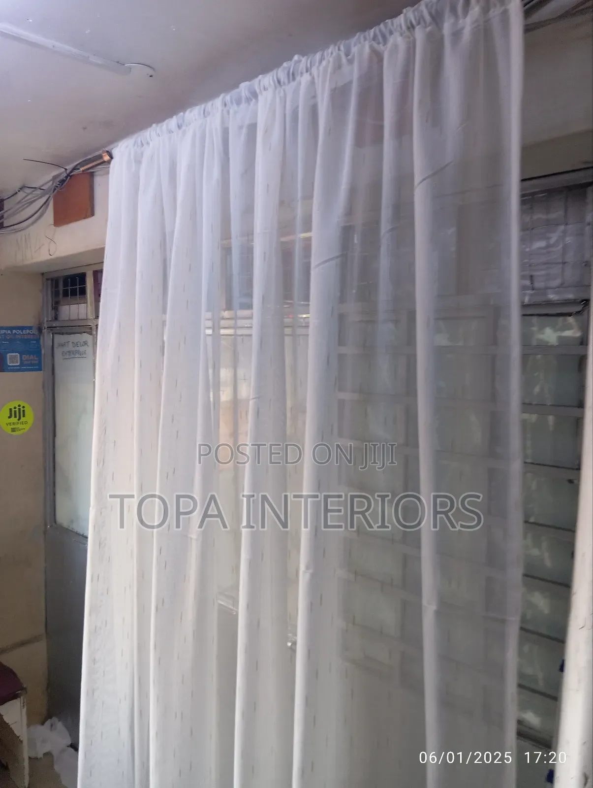Transparent Window Sheers for Living Room and Bedroom