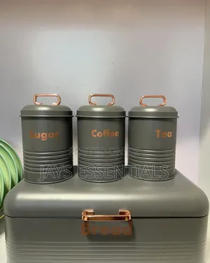 4pc Bread Bin Canister Set
