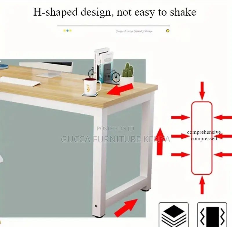 Clerical Desking: Modern Home Office Hardwood Computer Desk