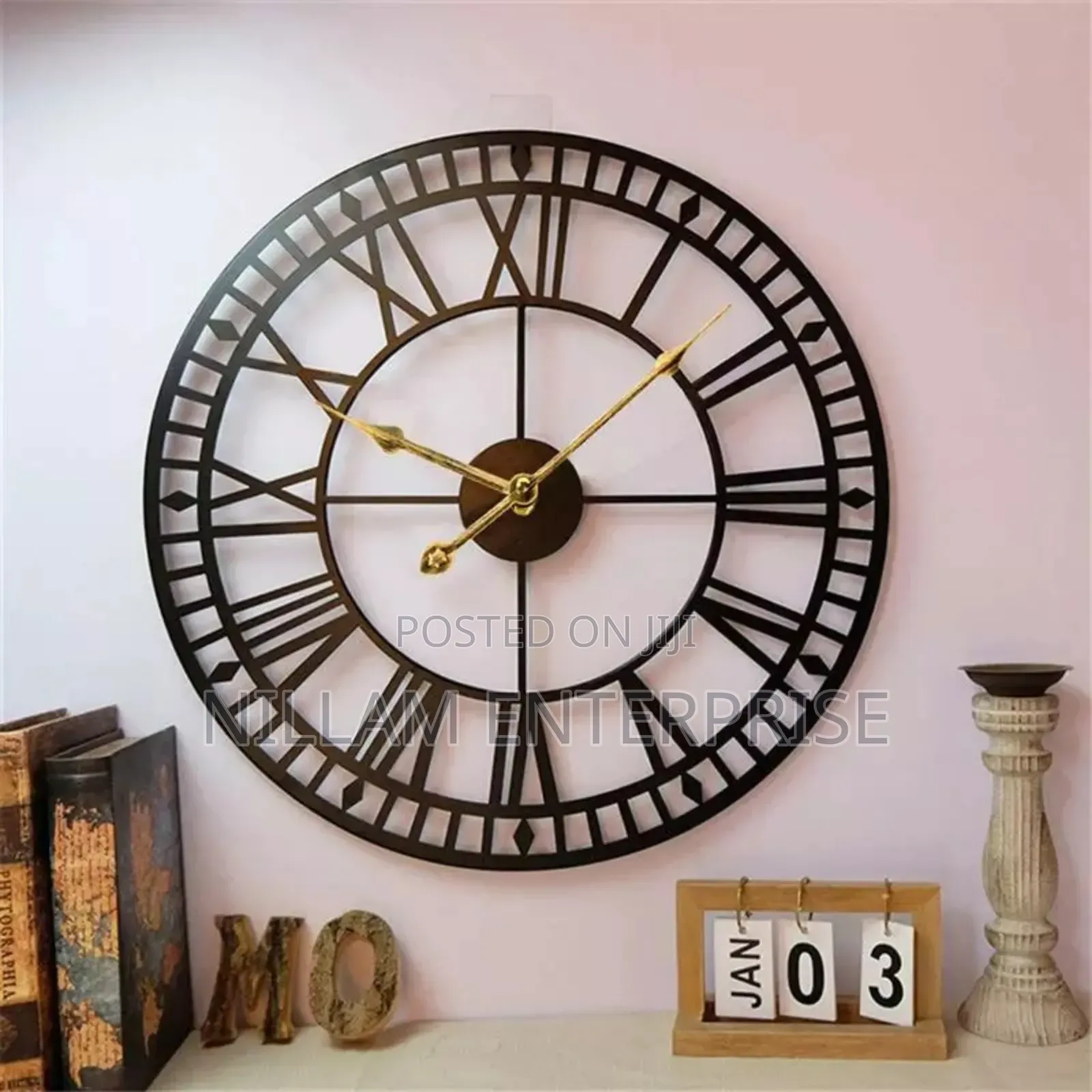 *Antique Roman Wall Clock