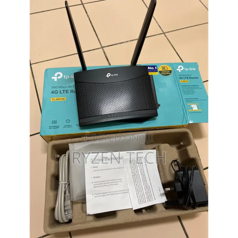 Tp-Link Mr100/Tp-Link 300mbps Wireless N Lte Router