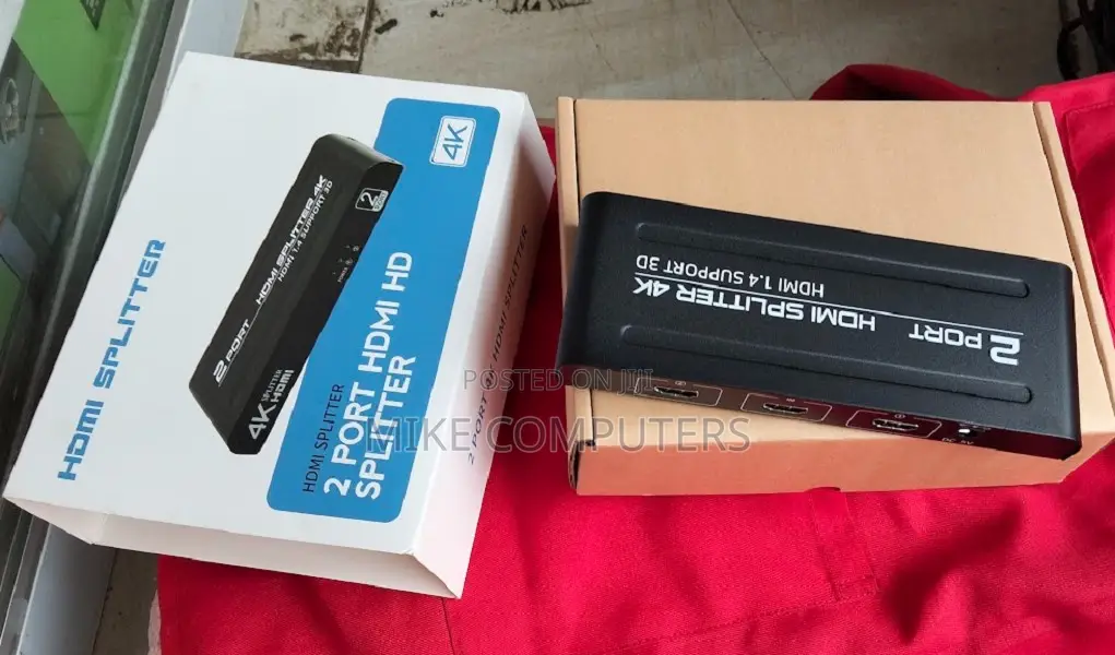 New 4 Port Hdmi Splitte Full Hd