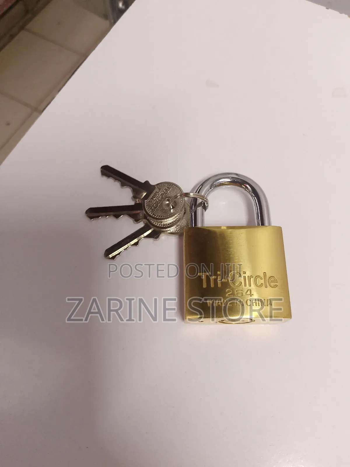 Tri-Circle Padlock 38mm Padlock