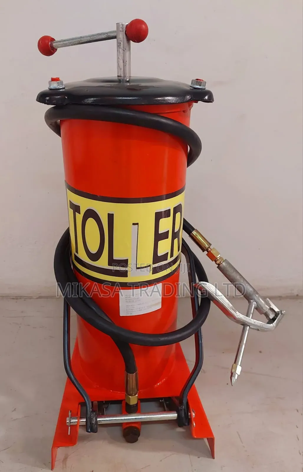 Toller Foot Operated Grease Bucket 8L 10L