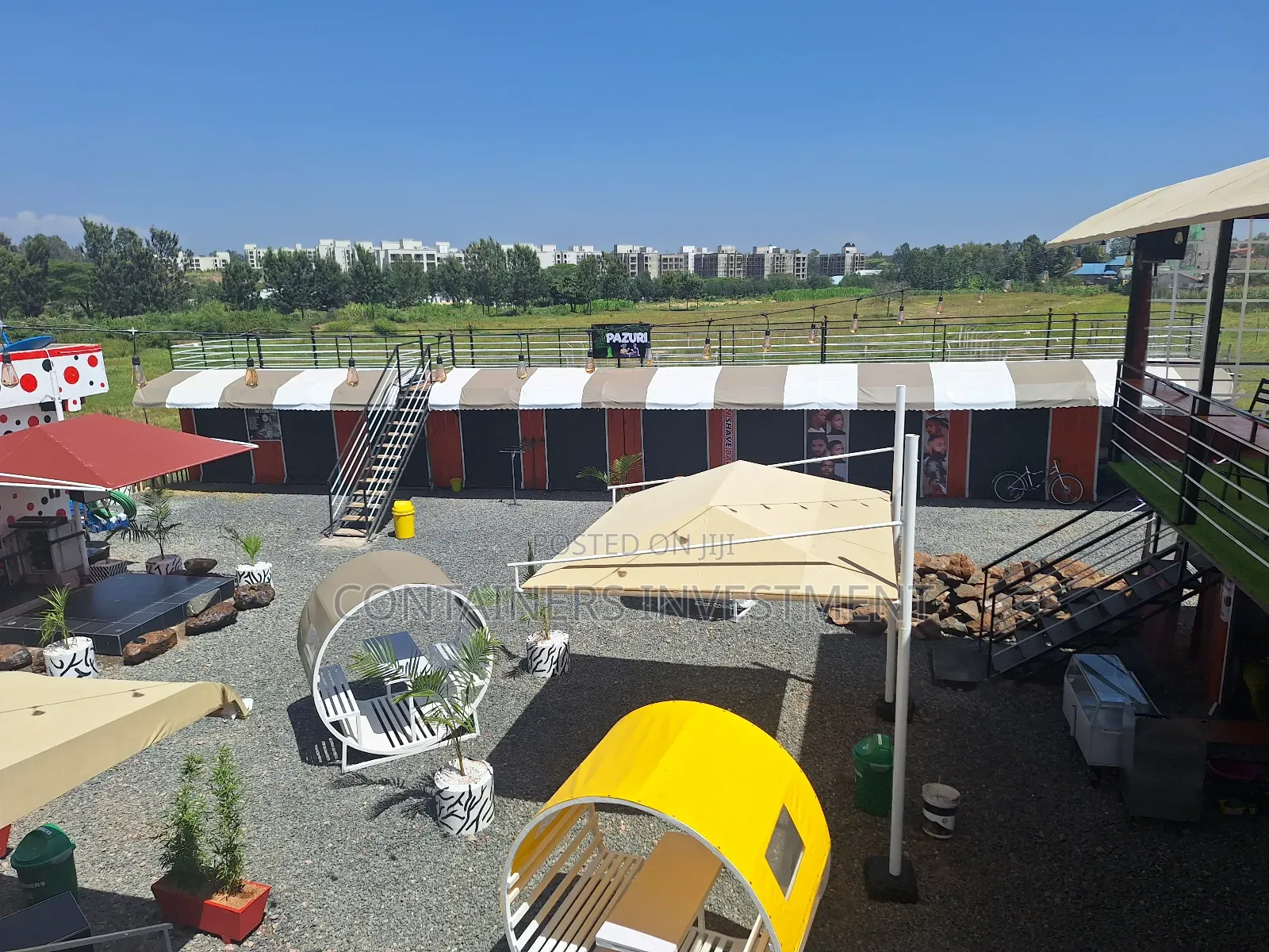 Container Stalls Set Up- 40ft And 20ft. Beautiful Space.