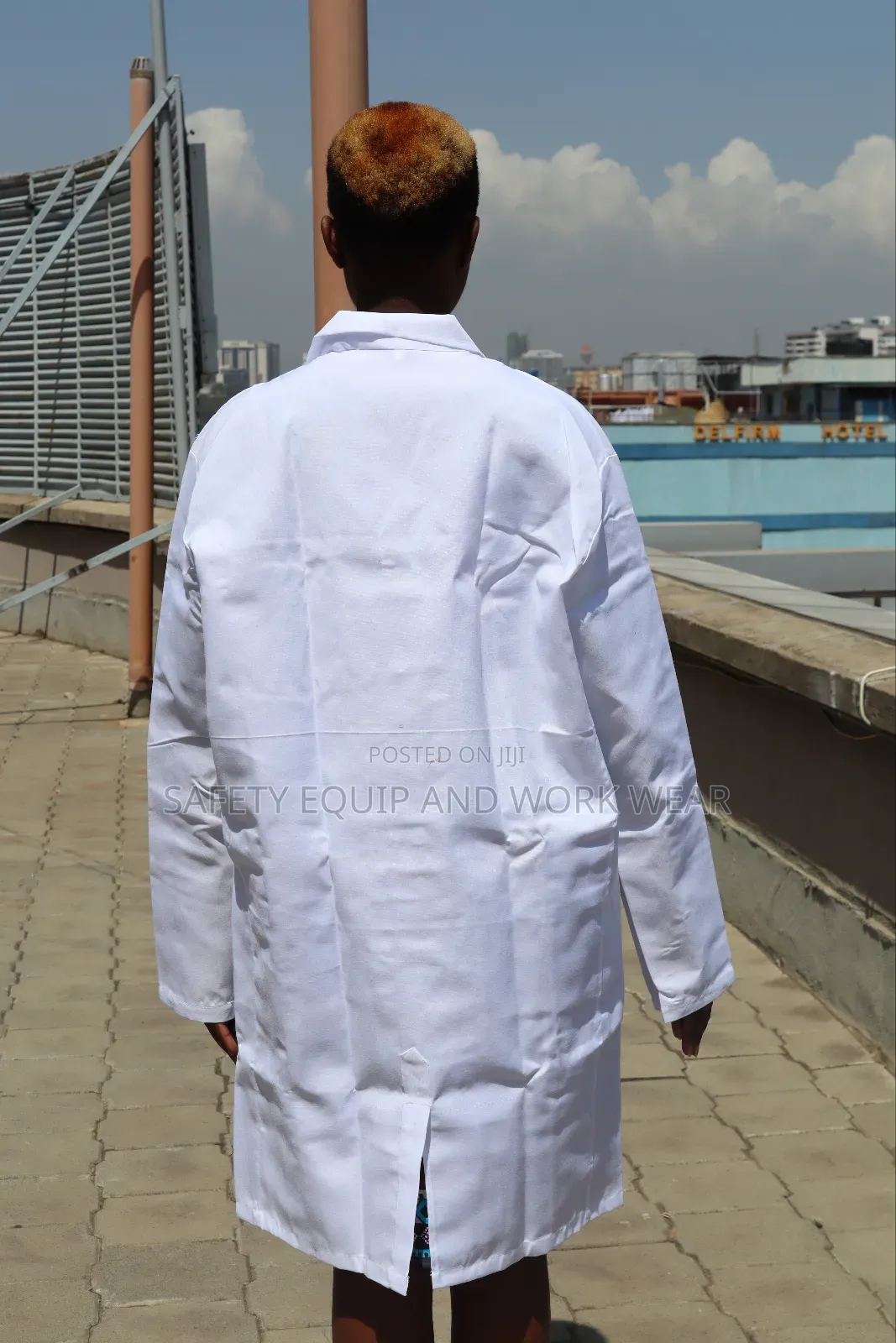 White Tetrex Dustcoats