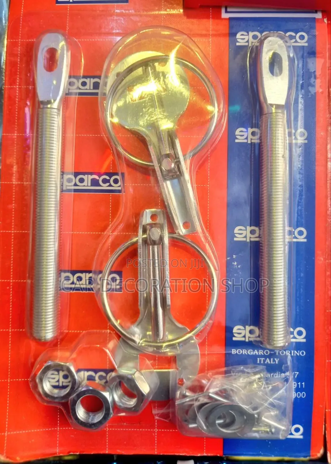 Silver Bonnet Antitheft Security Pin Lock