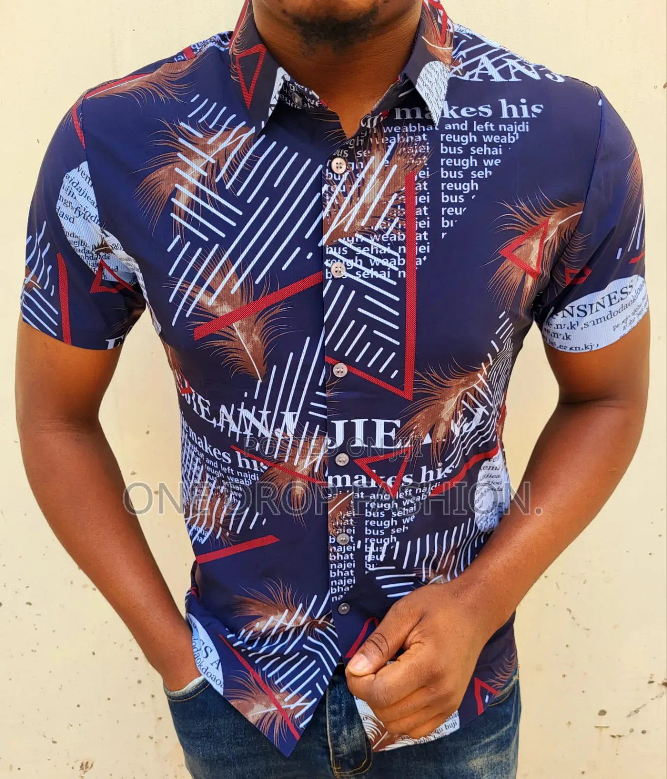 Short Sleeved Casual Shirts 5878