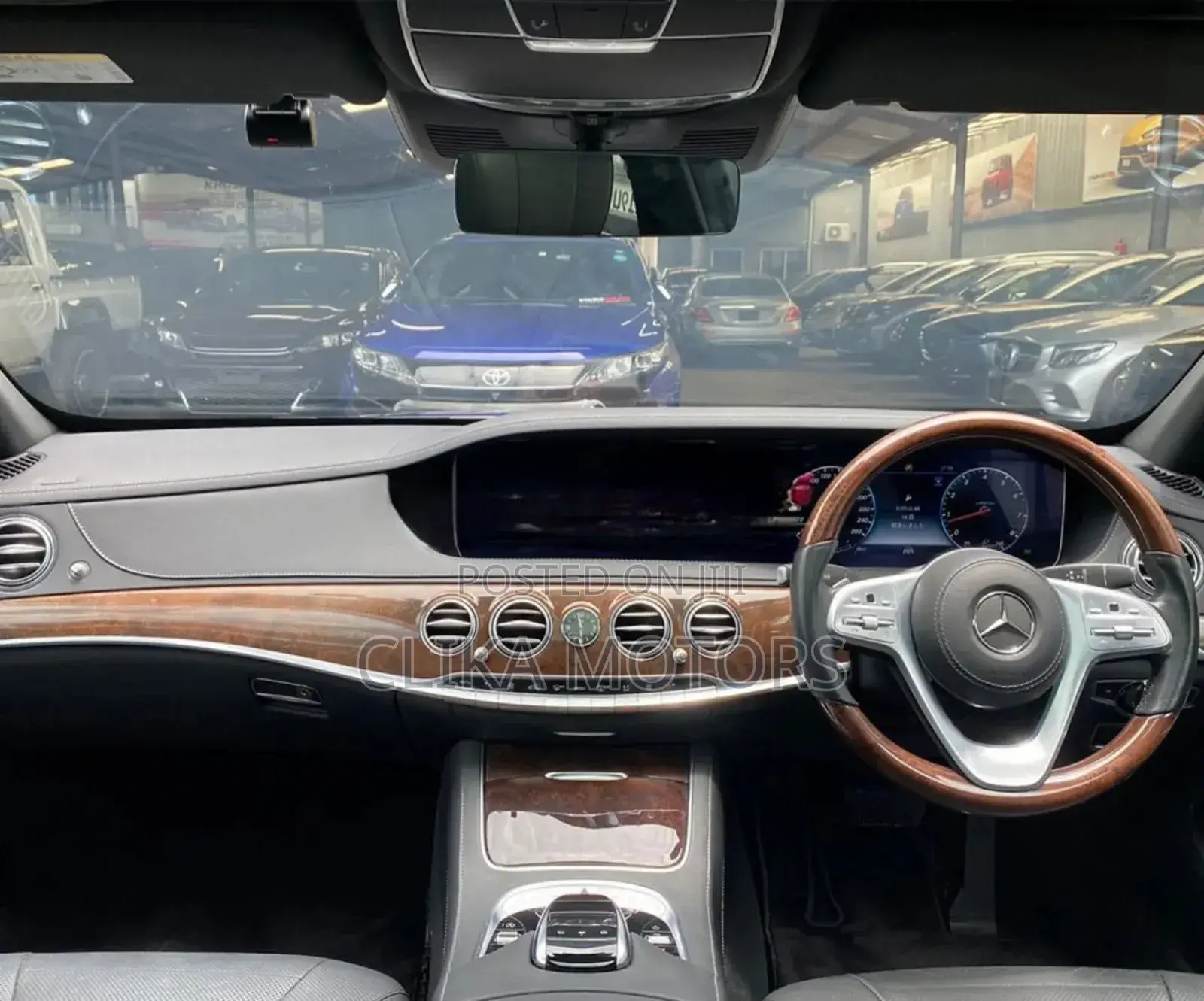 Mercedes-Benz S-Class S 550 2017 Matt Black