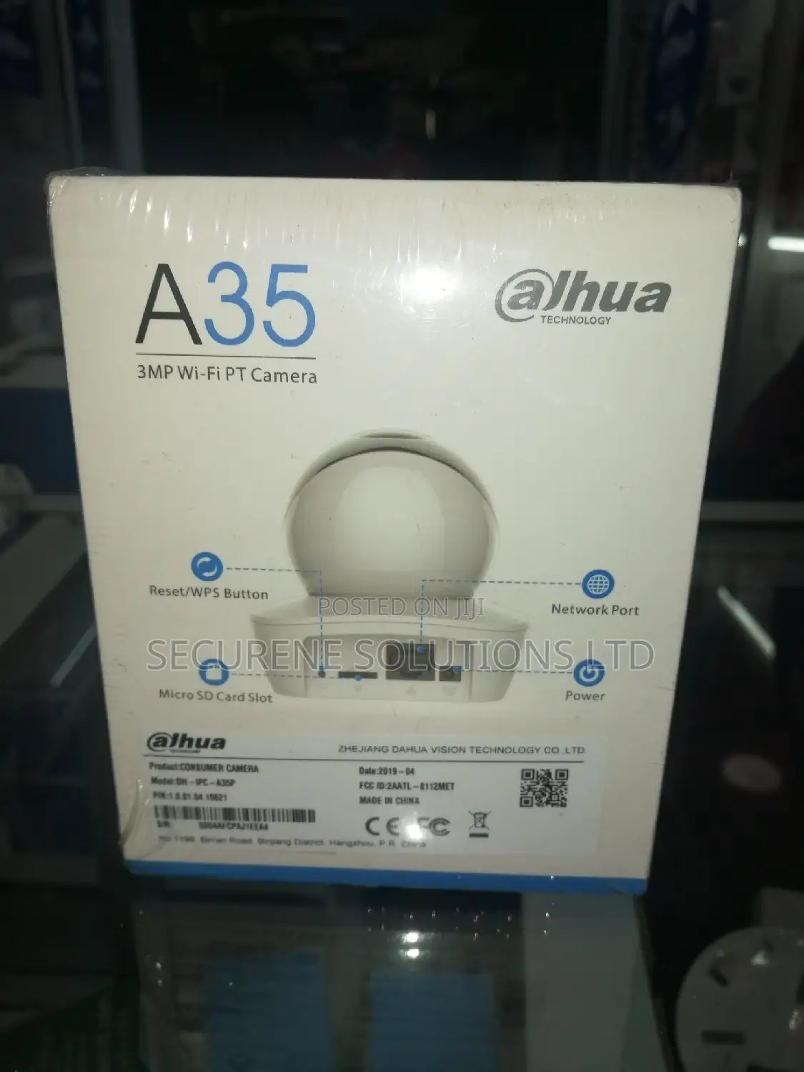 Dahua 3MP A Series Wi-fi Network PT Camera IPC-A35 HD