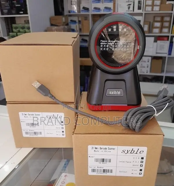 Desktop Wired Barcode Scanner Highspeed XB8602