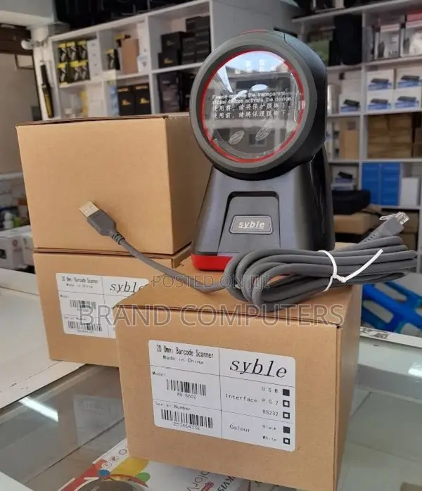 Fast Syble XB-8602 2D Desktop Table Mount Barcode Scanner