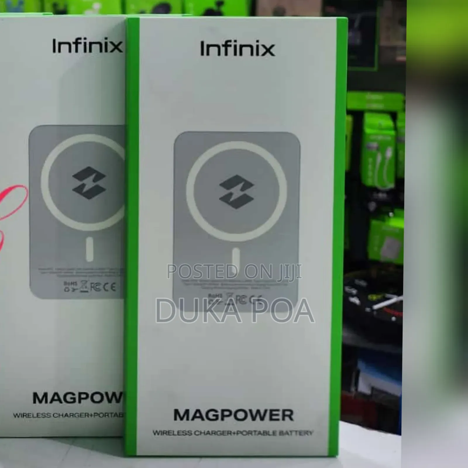 Infinix Magpower Powerbank XP03 Magnetic Wireless Charging