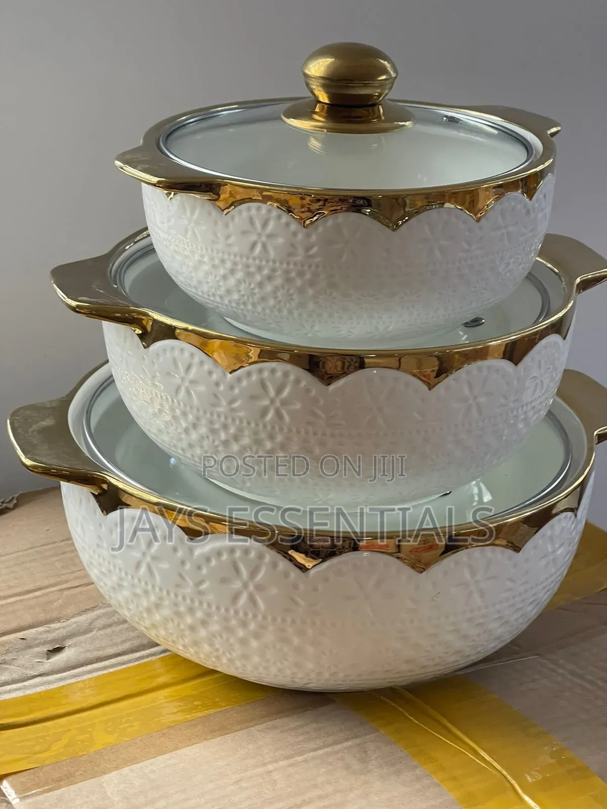 3pc Ceramic Serving Dishes