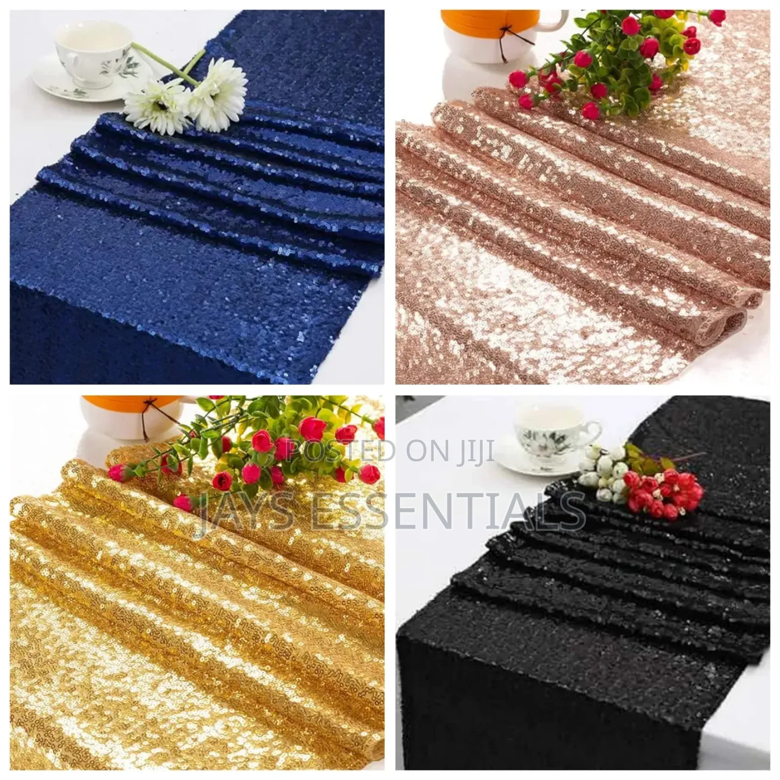 Sequin Table Runners