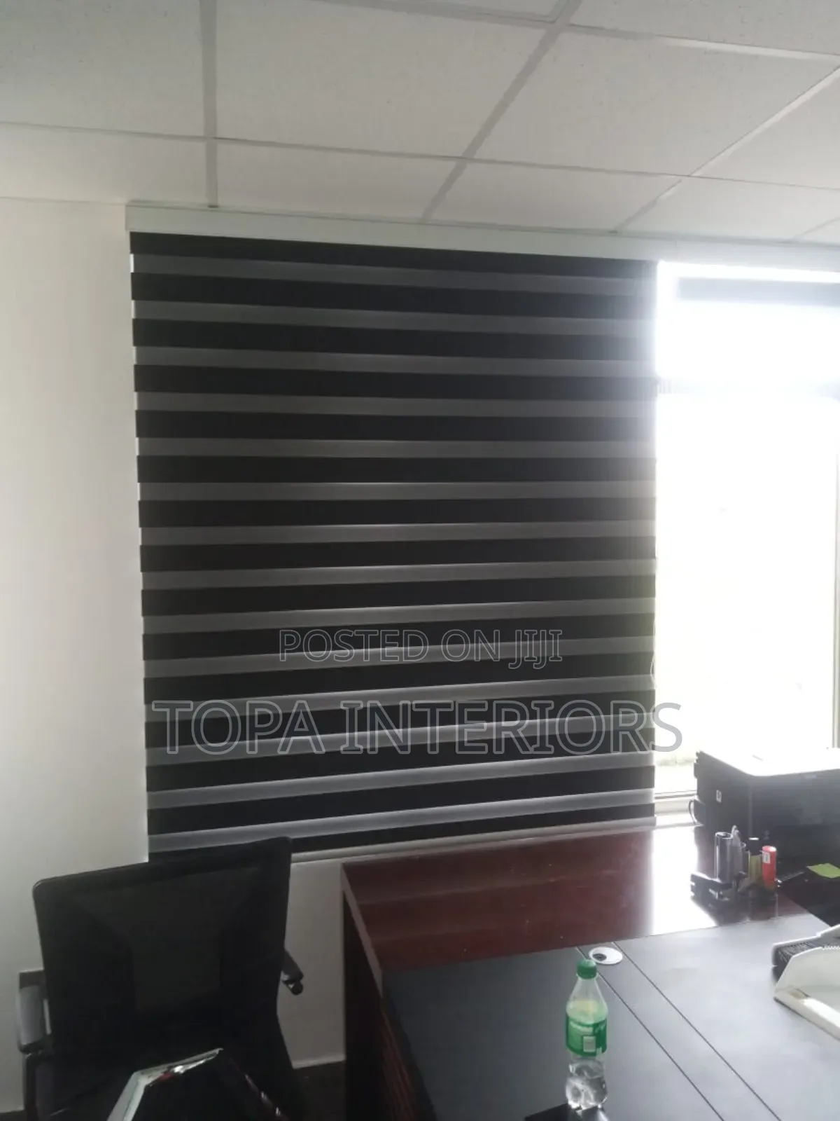 Window Roller Blinds Zebra Office Roller Blinds Fitting
