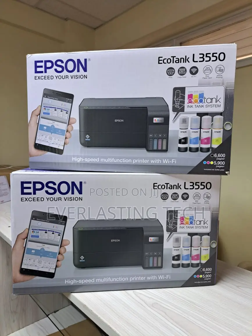 Epson Eco-Tank L3550 A4 Wi-Fi All-in-One Ink Tank Printer