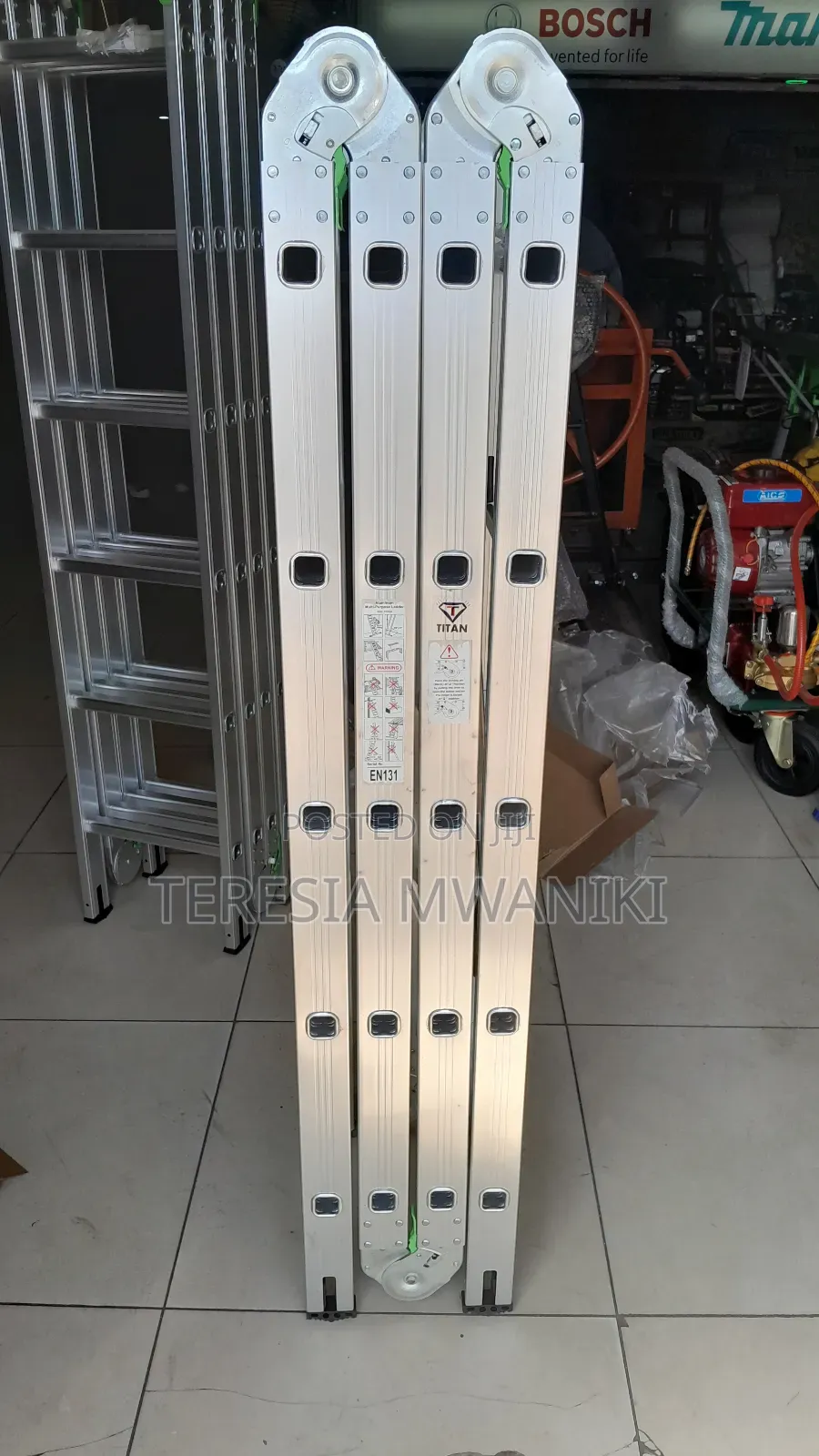 Aluminium Multipurpose  Ladder  4×5  (20ft)
