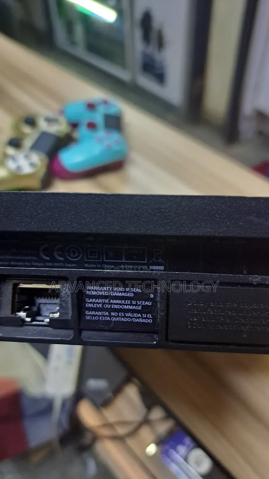 Ps4 Slim Used With 2 Pads